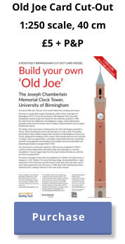 Purchase   Purchase   Old Joe Card Cut-Out 1:250 scale, 40 cm £5 + P&P