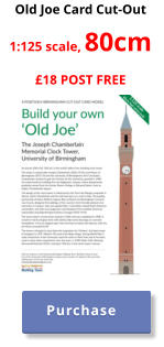 Old Joe Card Cut-Out 1:125 scale, 80cm £18 POST FREE Purchase   Purchase